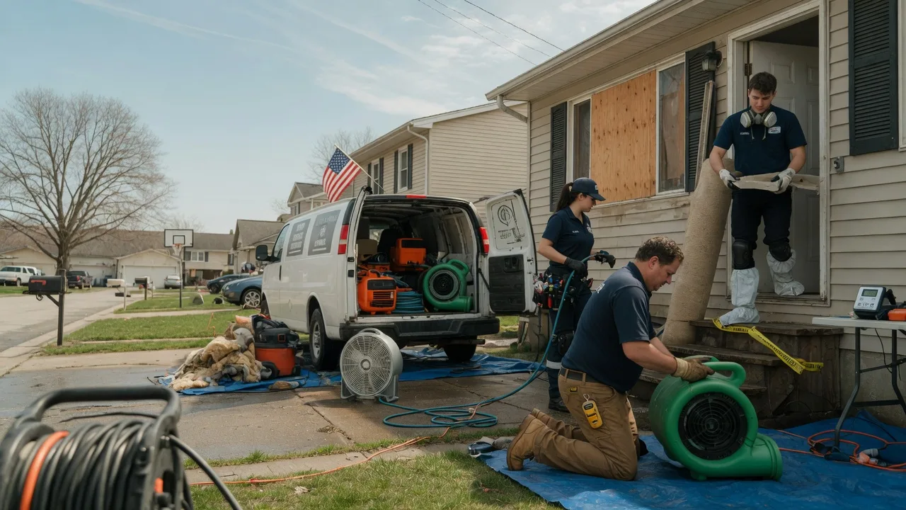 Water Damage Restoration in Lombard, IL near me